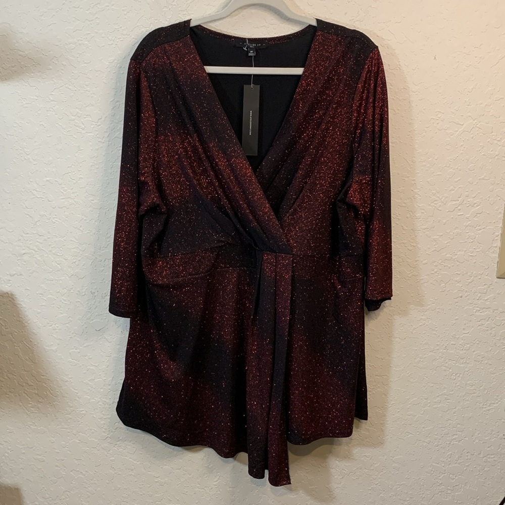 NWT Atelier 29 sparkly blouse